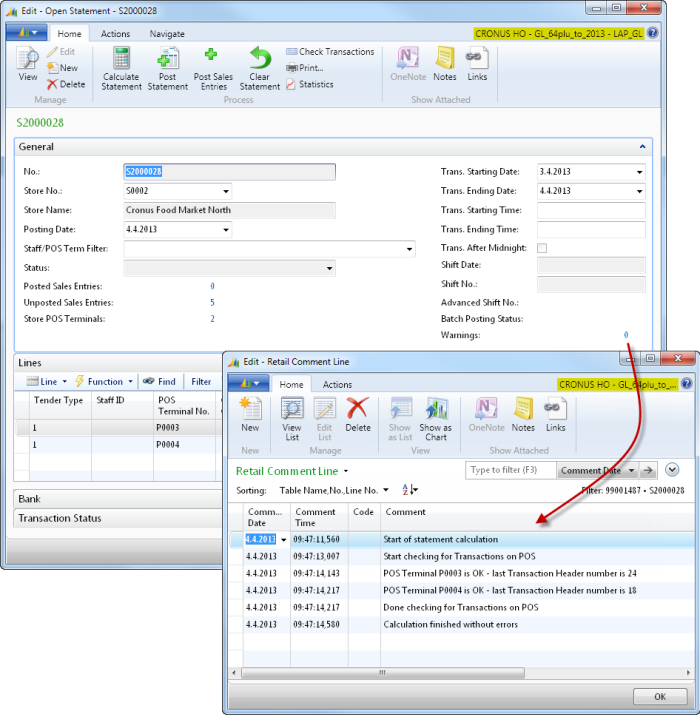 Pos Machine Transaction Check How to: Check Transactions on the POS in Statement Calculation