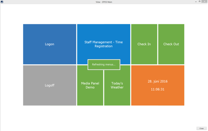 How to: Refresh the POS Menus